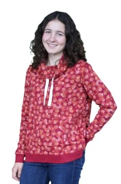 Brakeburn Damen Sweatpullover Schalkragen