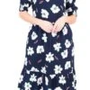 Brakeburn Florales Kleid -Modekleidung Brakeburn Kleid Blumen Floating Lilly Dress 9255