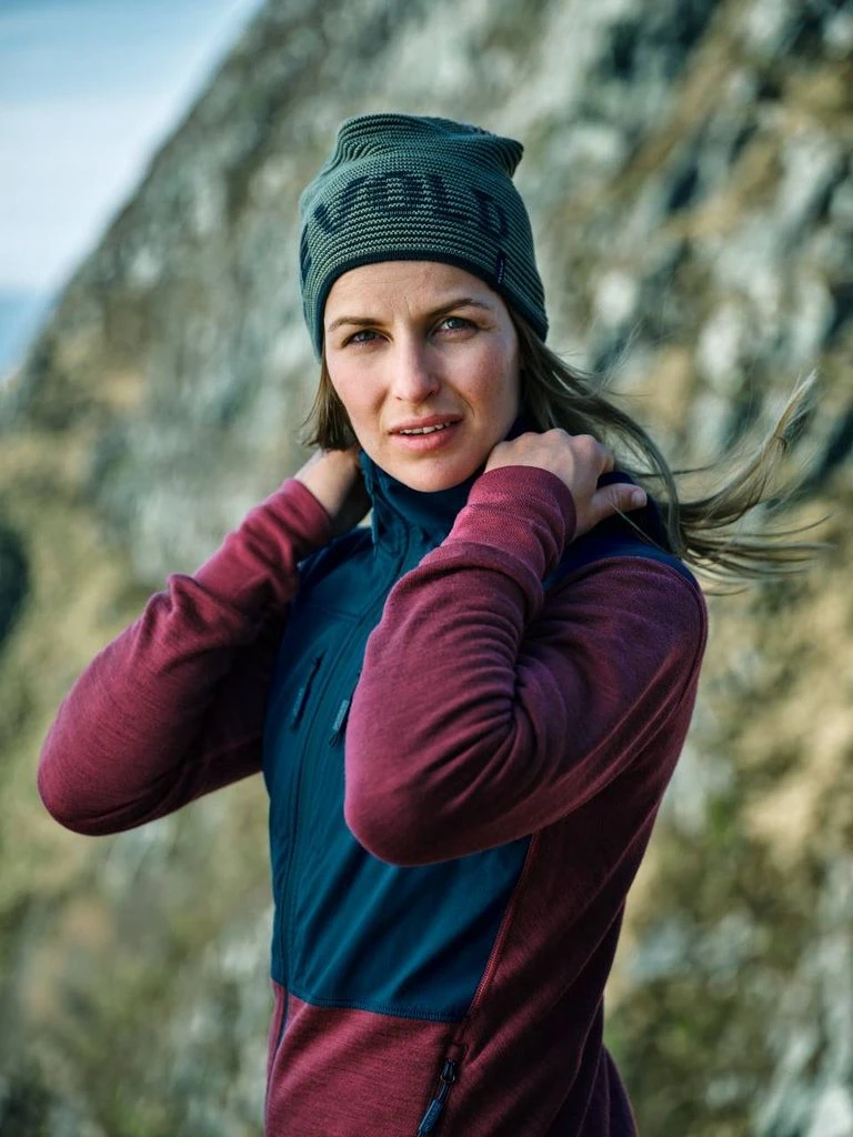 Devold Damen Heroy Hybrid Merino 210 Mit Zip Und Kapuze 3 Devold Damen Heroy Hybrid Merino 210 Mit Zip Und Kapuze – Bild 2