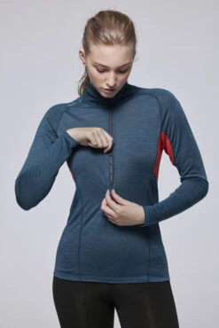 Devold Damen Merionoshirt Running 130 -Modekleidung Devold Runnning Shirt Damen lang 3