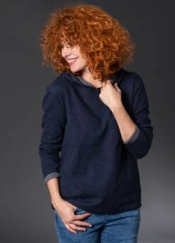 Heidekönigin Kapuzenwendeshirt