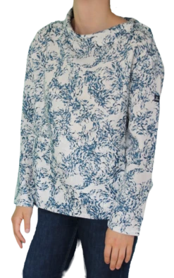 Mousqueton Damen Bluse Odia Leinen -Modekleidung Mousqueton schlupfbluse Odia 1