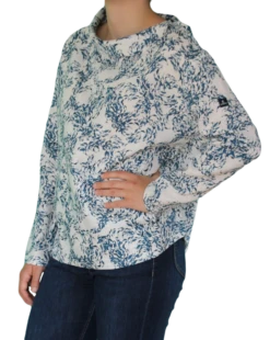 Mousqueton Damen Bluse Odia Leinen -Modekleidung Mousqueton schlupfbluse Odia 4