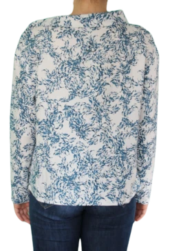 Mousqueton Damen Bluse Odia Leinen -Modekleidung Mousqueton schlupfbluse Odia 5