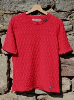 Piece Of Blue Damen Strickpulli Rot, Weiß Oder Blau -Modekleidung Piece of blue Damen Pulli Strick 1260 0379 0255