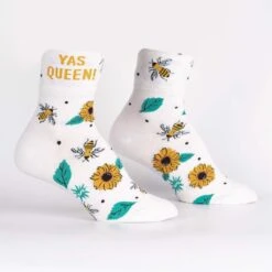 Sock It To Me - Socken Yas Queen Gr. 36-42 One Size -Modekleidung Q0008 3 xlarge 1574456849