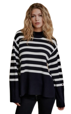 Red Green Damen Pullover Kat Leger Maritim