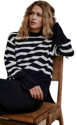 Red Green Damen Pullover Kat Leger Maritim -Modekleidung Red Green Damenpullover Kat 3