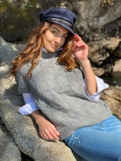 Saint James Da. Pullover Aurore Kurz