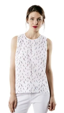 Saint James Da. Bluse Ohne Arm