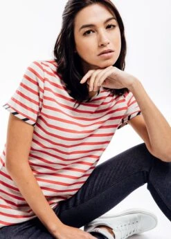 Saint James Da. Shirt Jersey Dünn -Modekleidung Saint James Bretagne Shirt 7793 2