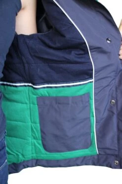 Saint James Regenjacke Übergangsjacke Ankermotiv -Modekleidung Saint James Damen Jacke uebergang 2173 Claire amiral 2