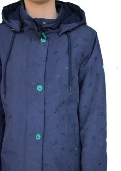 Saint James Regenjacke Übergangsjacke Ankermotiv -Modekleidung Saint James Damen Jacke uebergang 2173 Claire amiral 4