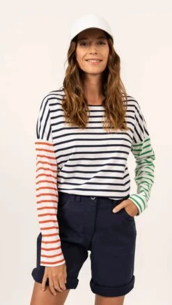 Saint James Da. Shirt Carolles -Modekleidung Saint James Damen Shirt 1362 Carolles 2