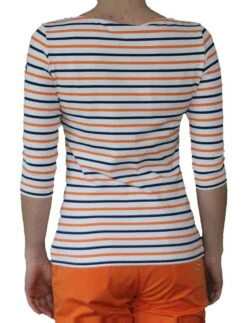 Saint James Da. Bretagne Shirt 3/4 Arm 34 Saint James Da. Bretagne Shirt 3/4 Arm -Modekleidung Saint James Damen Shirt Bretagne Polyamid Garde Cote Neige Tuba 5526 2