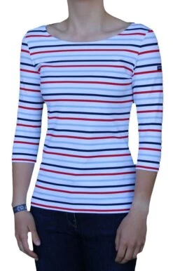 Saint James Da. Bretagne Shirt 3/4 Arm