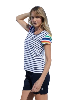 Saint James Da. 1361 Franceville T-Shirt Anti UV