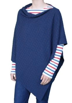 Sea Ranch Damen Poncho Dünner Strick