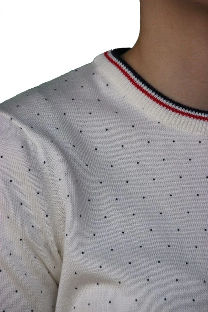 Sea Ranch Da. Pulli Weiß Mit Punkten 5 Sea Ranch Da. Pulli Weiß Mit Punkten – Bild 3