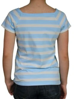 Sea Ranch Shirt Gestreift -Modekleidung T Shirt Damen Streifeney West 16 6 300 Melanie Powder bluepearl 2