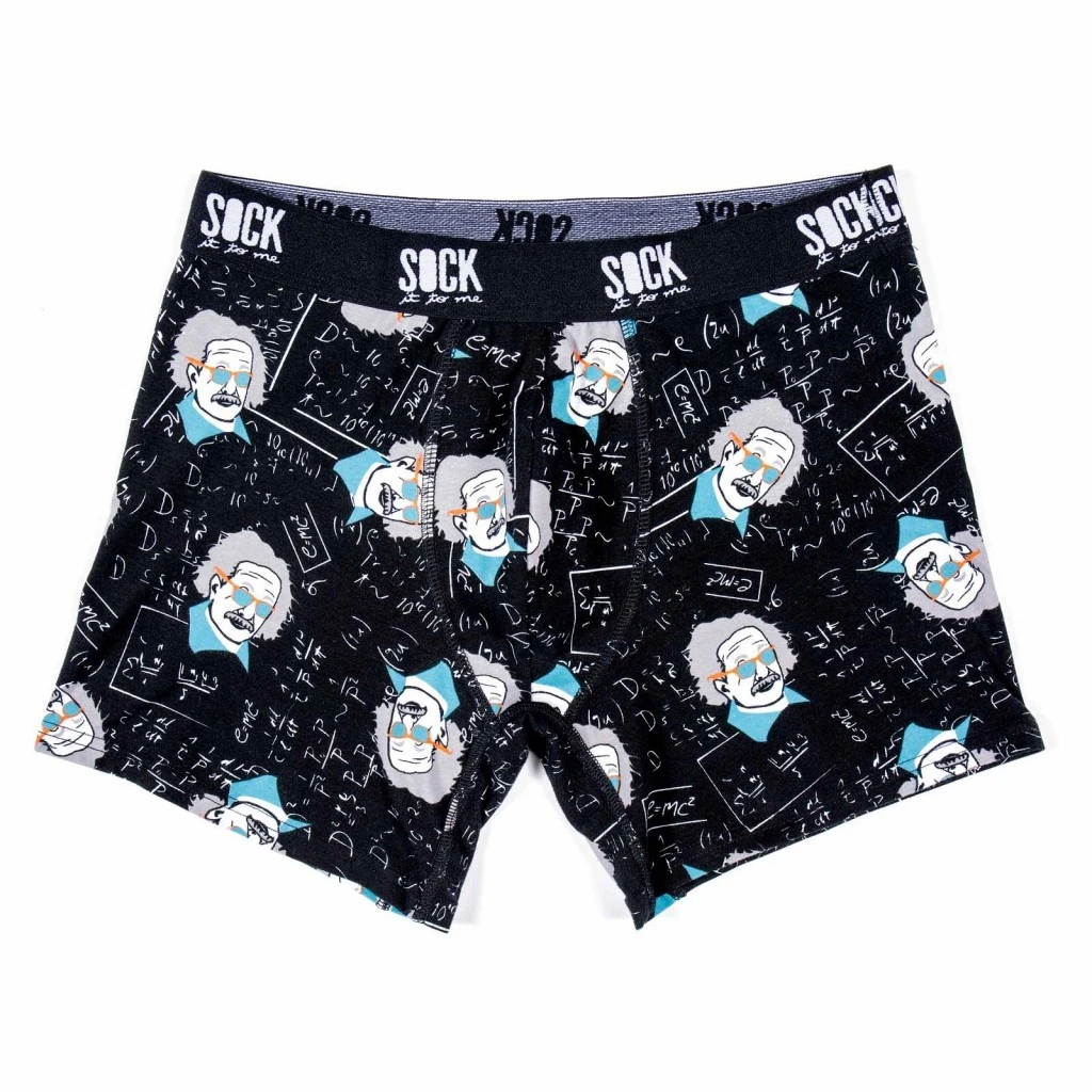 Sock It To Me - Herren Boxer Short Einstein Gr. M, L, XL 3 Sock It To Me - Herren Boxer Short Einstein Gr. M, L, XL