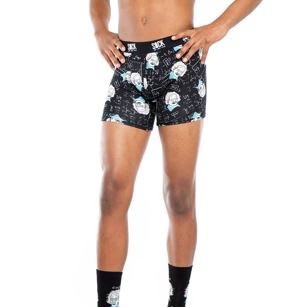 Sock It To Me - Herren Boxer Short Einstein Gr. M, L, XL 5 Sock It To Me - Herren Boxer Short Einstein Gr. M, L, XL – Bild 3