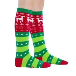 Sock It To Me - Kinder Socken Lang - Tacky Holiday Sweater