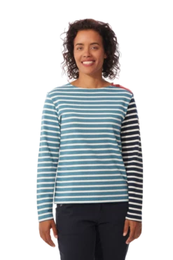 Mousqueton Damen Shirt Marjana Jersey 285g/m² -Modekleidung marjana b bicolore 1