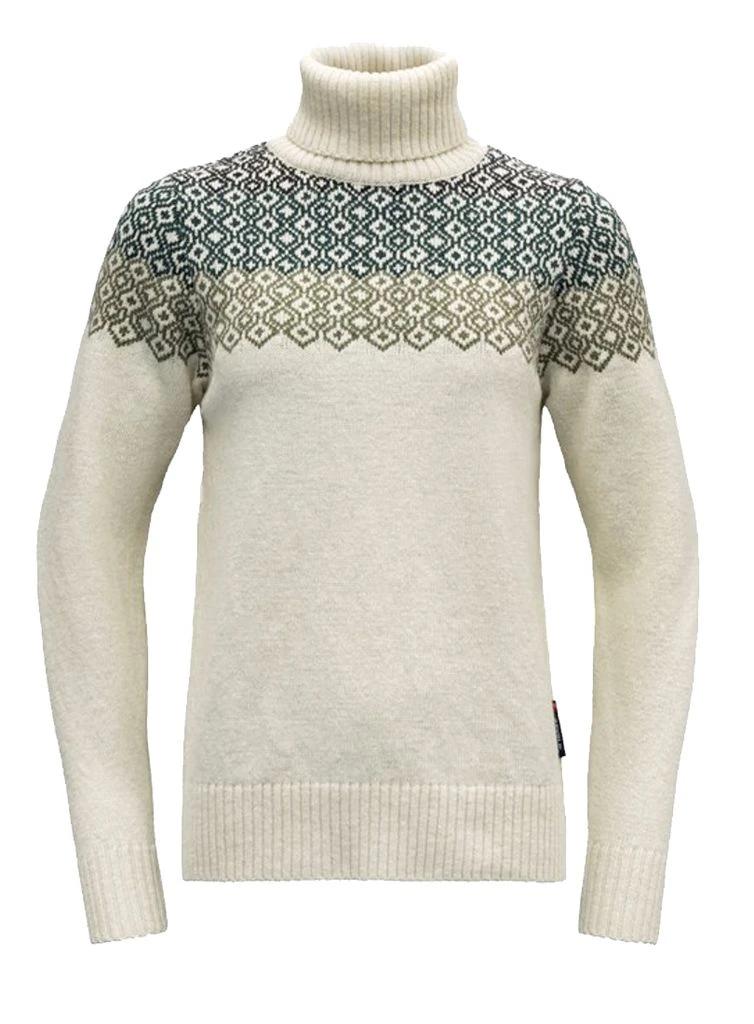 Devold Syvde Wool High Neck OFFWhite Pullover 3 Devold Syvde Wool High Neck OFFWhite Pullover